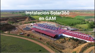 Instalación de 1.334 paneles solares en Reviver