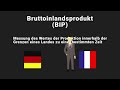 bruttoinlandsprodukt was ist das bip grundelemente der makroökonomie 5