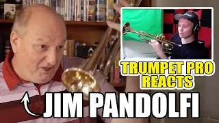 Trumpet Player Reacts to Jim Pandolfi's Brass Chats Interview