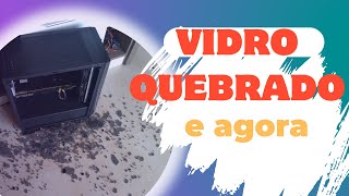 Quebrei o vidro do meu gabinete ! É AGORA ??