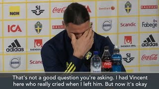 Tearful Zlatan reveals emotional goodbye to young son before Sweden comeback