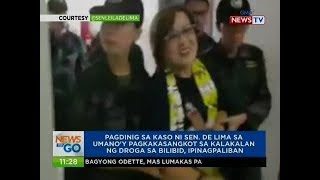 NTG: Pagdinig sa kaso ni Sen. De Lima  sa kalakalan ng droga sa bilibid, ipinagpaliban