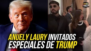 ANUEL AA Y LAURY INVITADOS ESPECIALES DE TRUMP !