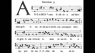 Feast of the Immaculate Heart of BVM August 22 INTROIT:  Adeámus (solfeggio)