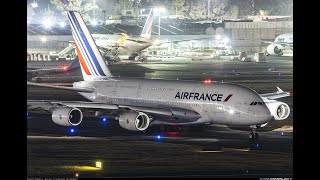 A380 Air France  Charles de Gaulle Paris - London Heathrow