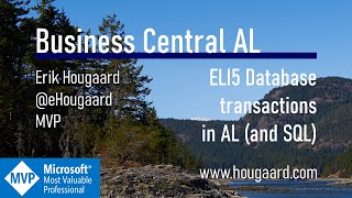 ELI5 Database transactions in AL (and SQL) with Business Central