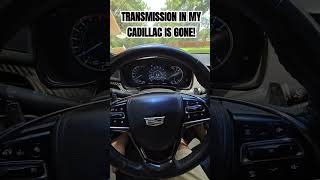 The Transmission in my Cadillac CTS is shifting hard AF, is it gone or low on fluid?