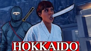 HITMAN Hokkaido Ninja Kill Everyone Katana Only No Damage