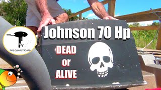 1987 Johnson 70 Hp Outboard Dead or Alive