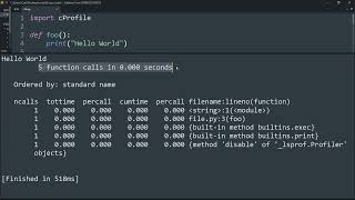 How to profile a Python script ?