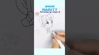 Draw Rarity My Little Pony || Growing up Stage 3 || MLP
