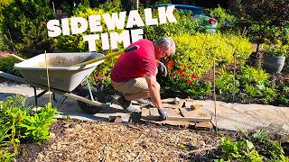 Update on the Front Garden Walkway - Jim's Garden Gameplan