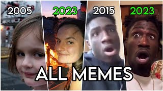All recreated memes in one  ( Then vs Now )