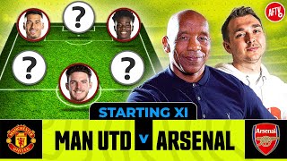 Manchester United vs Arsenal | Starting XI Live | Premier League