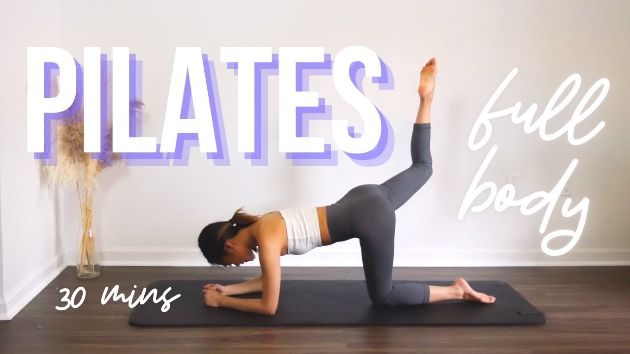 30 MINUTE FULL BODY PILATES WORKOUT ~ Routine #6 - YouTube