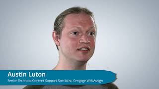 WebAssign Creating the path to student success