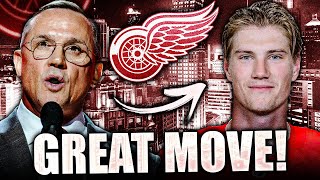 STEVE YZERMAN MAKES A GREAT MOVE: WELCOME BACK ELMER SODERBLOM TO THE DETROIT RED WINGS