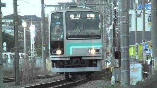 夕暮れの始発電車 〜 2011.03.20 相模線運転再開の日 〜