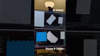Ryzen 7950x vs i9 9900K rendering in Nuke