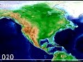 plate tectonic evolution of north america scotese animation