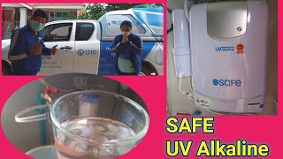 เครื่องกรองน้ำดื่ม SAFE UV Alkaline น้ำใส สะอาด ปลอดภัย มั่นใจเซฟ  บริการหลังการขายดีเยี่ยม 👍👍