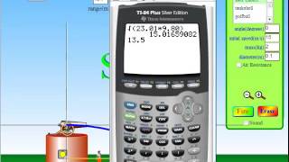 Lab (PhET) Projectile Motion