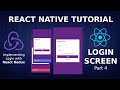 React Native Tutorial #10.4 - Login Page #5 - Implementing Login with React Redux