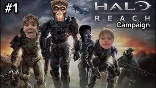 Halo Reach: Campaign with these dudes was such a mistake | Halo Reach Campaign | Part 1