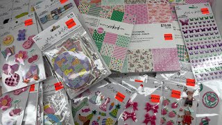 HUGE HOBBY LOBBY CLEARANCE HAUL! Paper crafters RUNNNN 🤭