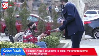 Tbilisidə Xocalı soyqırımı ilə bağlı məlumatlandırma aksiyası keçirilib