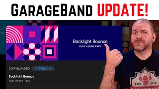 NEW GarageBand iOS Update | Backlight Bounce Slap House sound pack