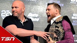 White on McGregor video: It won't affect his ability to fight in UFC