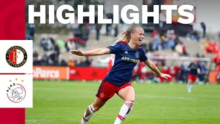 Klassieker = ❌❌❌ | Highlights Feyenoord - Ajax Vrouwen | Azerion Vrouwen Eredivisie