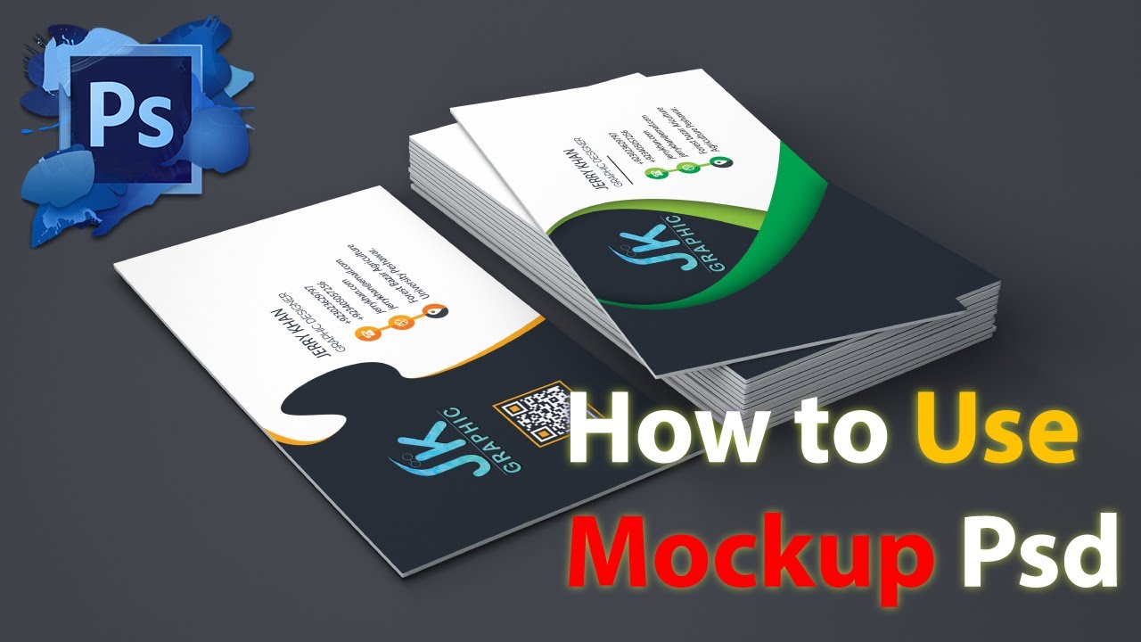 How To Use Mockup Psd || Adobe Photoshop Tutorial || - YouTube