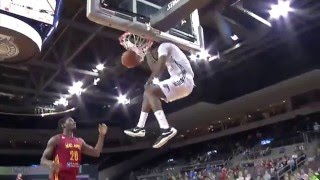 Melvin Ejim with the reverse dunk!