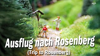 Trip to Rosenberg with Märklin VT 75.9 diesel railcar (H0 model railroad)