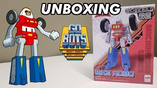 Unboxing and Reaction: Machine Build 02 Bike Robo aka Gobots Cy-kill