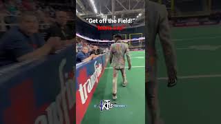 “Make Me” Security Tries to Kick AB Out of An Arena Football Game for Being On t