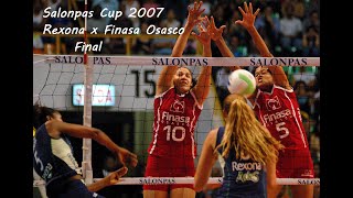 Salonpas Cup 2007 - Finasa Osasco x Rexona Ades (Final) - Vôlei Feminino