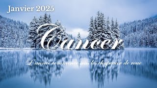 ❄️ Cancer ♋️ ❄️ Janvier 2025 ❄️ L'année commence sous les chapeaux de roue ❄️