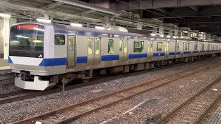 1177M 常磐線 E531系K415編成 普通 勝田行 水戸駅4番線 入線 1203-22