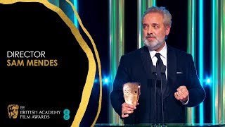 Sam Mendes Wins Director for 1917 | EE BAFTA Film Awards 2020