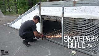 Building The Ramps For Our Private Skatepark! | Day 3