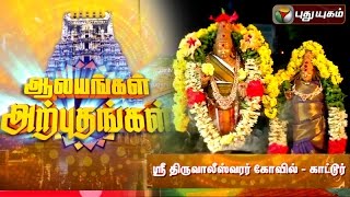 Sri Thiruvaleeswarar Temple, Kattur | Aalayangal Arputhangal | 11/01/2016 | Puthuyugam TV