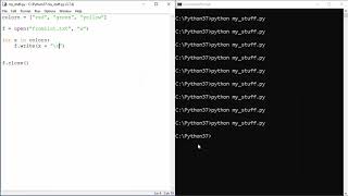 Python Tutorial - 39 - Write and Append to File
