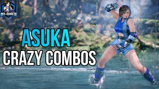 Tekken 8 Asuka Kazama Combos \u0026 Highlighted