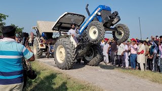 छोटे मियाँ की हो गई बड़े मियाँ के साथ टक्कर हो गई वसन्ती फिटSwaraj 742 Xt Vs New holland 3630