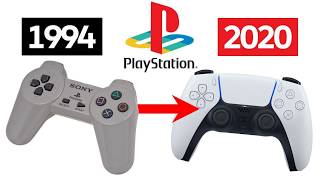 EVOLUCIÓN DES LOS MANDOS DE PLAYSTATION  PS1 - PS5 | Evolution controller PlayStation Ps 1 - Ps5