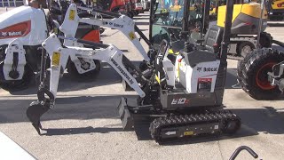 Bobcat E10z Mini Excavator (2023) Exterior and Interior