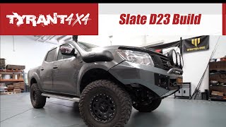 Slate Grey Nissan Navara NP300 D23 Build by Tyrant 4x4 Accessories Australia